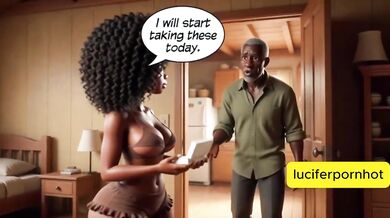 Greedy teen fucks older man in cabin for money gifts hardcore anime hentai