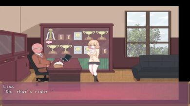 Lisa's big boobs wrecked in hentai flash game part 3 cum drenched gameplay
