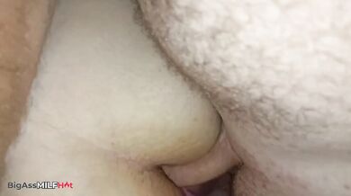 Wife’s Friend Stays Over The Big Ass MILF Gets Creamed Hard Anal Creampie