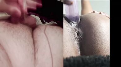 Helping you cum with me daddy deep straight from Brazil