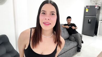 Step sis wrecks little stepbrother in front of distracted boy big tits squirt twerking anal creampie