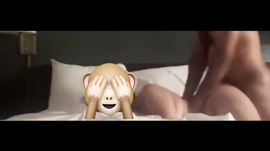Latina coworker gets destroyed by boss in hotel cheating secret