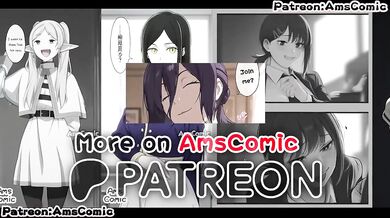 Jujutsu Kaisen hentai Yuki Tsukumo big tits cum drenched blowjob by amscomic