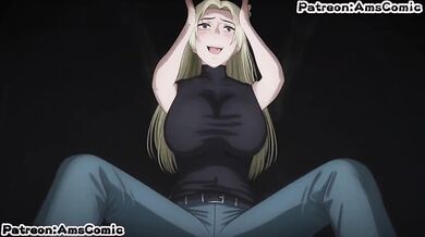 Jujutsu Kaisen hentai Yuki Tsukumo big tits cum drenched blowjob by amscomic