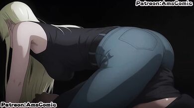 Jujutsu Kaisen hentai Yuki Tsukumo big tits cum drenched blowjob by amscomic
