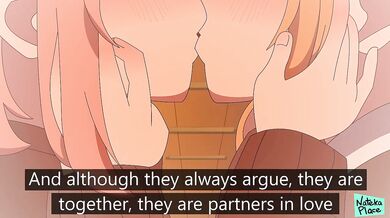 Hakari and Karane destroyed in parodic lesbian hentai