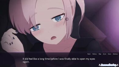 Grim Reaper Gets Creampied Hard in Adult Visual Novel Hentai Game