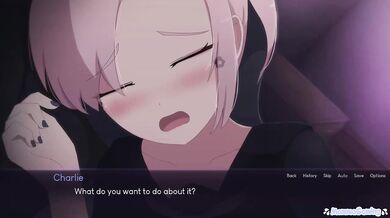 Grim Reaper Gets Creampied Hard in Adult Visual Novel Hentai Game