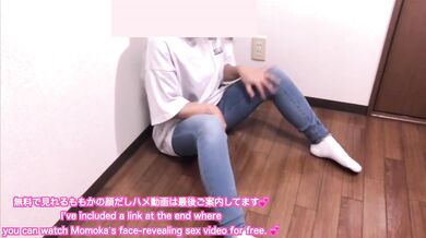 Short-haired student cumming to her Asian wet dreams