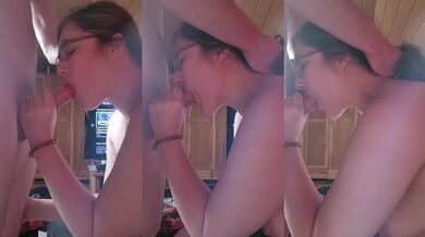 German Couple Deepthroat Training Week 5 Level 1 Gagging Amateurs Hardcore