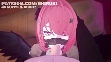 Remielle gets Belle’s throat wrecked raw futanari hentai