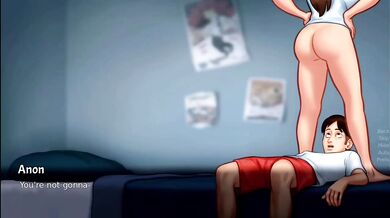 Step Mom realized why I was suddenly nervous Korean hentai cartoon boobs babes big ass