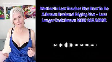 MILF teases you raw with edging joi till you beg her stepmom