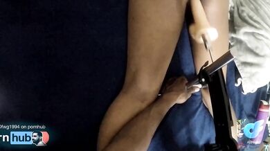 StepBro Solo Slut Squirted By 4 Toys While Hubby Watches Deep Throat DP