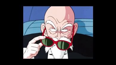 Master Roshi brutally fucks Android 18 deep creampie blowjob facefuck big tits