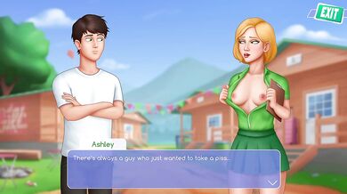 Camp Hill Hentai Game Creampie Babe Big Ass Threesome Strip Poker