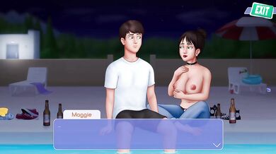 Camp Hill Hentai Game Creampie Babe Big Ass Threesome Strip Poker