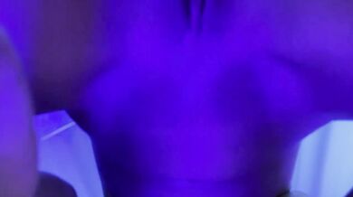 Sofi Ryan ruined in tanning bed with dildo by public salon vibrator
