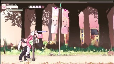Minna gets Max the elf destroyed in a hot gameplay session