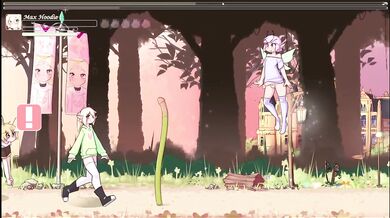 Minna gets Max the elf destroyed in a hot gameplay session