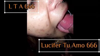 Small goth girl POV public blowjob deepthroat leaves her raw