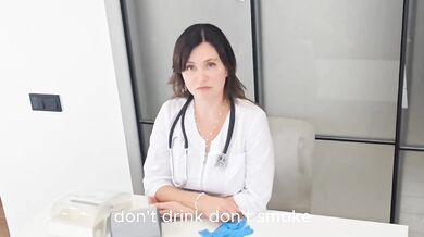 Busty MILF Dr. Liza destroys patient’s cock with sloppy deepthroat