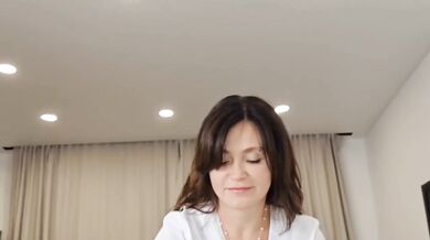Busty MILF Dr. Liza destroys patient’s cock with sloppy deepthroat