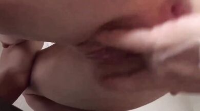Anna wants the cock in her ass and gets anally creampied raw POV