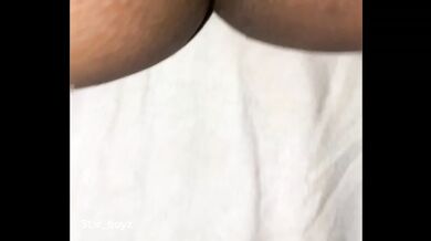Hot red dress Latina teen choked by thick cock deep in cunt