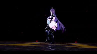 Joker's flames burn her vtuber elf into a gushing mess