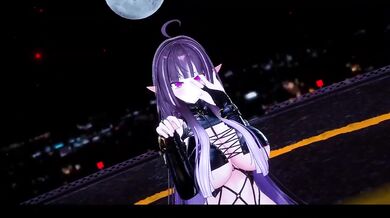 Joker's flames burn her vtuber elf into a gushing mess