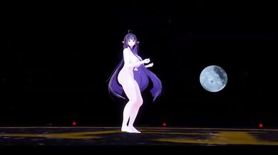 Joker's flames burn her vtuber elf into a gushing mess