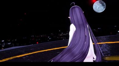 Joker's flames burn her vtuber elf into a gushing mess