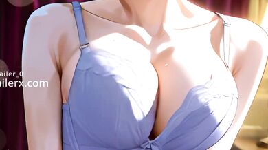 Darjeeling’s Asian schoolgirl cosplay hentai gushing big tits