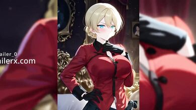 Darjeeling’s Asian schoolgirl cosplay hentai gushing big tits