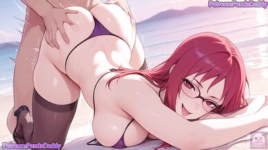 Karin Uzumaki Bikini Blow Job Big Tits Raw Hentai