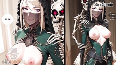 Nurse Yekaterina Gives Rough BlowJob to Daphne in Witchy Comic Ecchi
