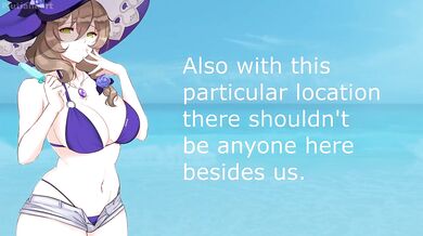 Jean & Lisa's Vacation JOI ruined at nude beach
