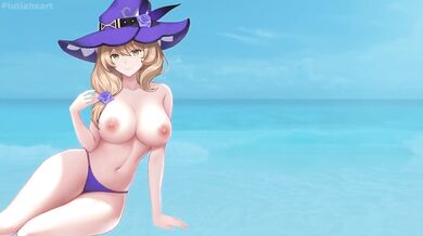 Jean & Lisa's Vacation JOI ruined at nude beach