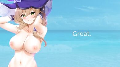 Jean & Lisa's Vacation JOI ruined at nude beach