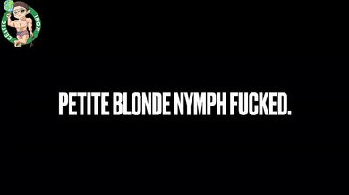 Petite Blond Nymph Destroyed by Rough Hardcore Deepthroat POV Blowjob