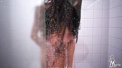 Bored wife squirted by friends while riding dildo passionately