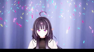 Thicc Elf Vtuber Strips Raw BLACK MAMBA MMD R18 Hentai Dance