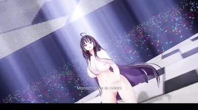 Thicc Elf Vtuber Strips Raw BLACK MAMBA MMD R18 Hentai Dance