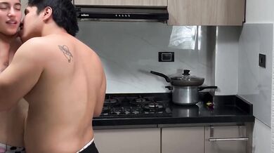 Latina cums so hard she soaks my chest then gets stuffed full of anal cum