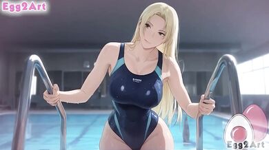 Yuki Tsukumo big tits destroyed by JJK hentai blowjob cumshot