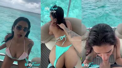 Latina drowned by raw beach sex cum shower while amateurs watch