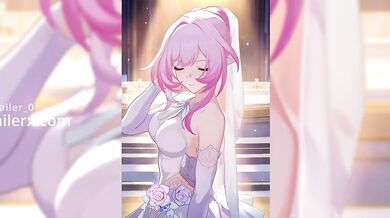 Cyrene ruins her wedding dress in Honkai Star Rail hentai