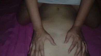 My huge stepmom rides my raw cock till her soaked pussy gushes with my load