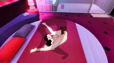 Asian Nico Robin rawly fucked in cosplay anime hentai One Piece gangbang